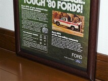 1980年 USA 80s 洋書雑誌広告 額装品 Ford F150 Pickup フォード ピックアップ トラック ( A4サイズ ）_画像3