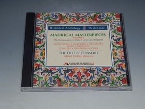 MADRIGAL MASTERPIECES VOLUME 2 THE DELLER CONSORT 輸入盤CD/マドリガーレ