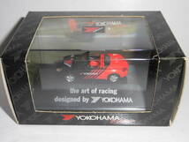 S=1/87☆YOKOHAMA特注herpa製 PORSCHE Boxster ポルシェボクスター(986/the art of racing designed by YOKOHAMA)限定希少・未使用・新品！_画像2