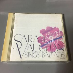 サラ・ヴォーン シングス・バラードズ 国内盤CD