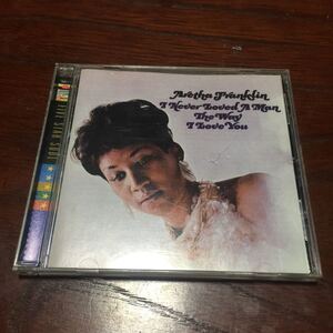 アレサ・フランクリン I NEVER LOVED A MAN THE WAY I LOVE YOU USA盤CD