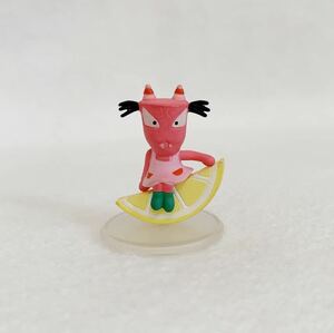 ＜美品＞サントリー おじゃる丸 C.C.レモンオリジナルフィギュア アカネ★高さ約3.5cm〈ｒ