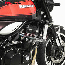 オートバイアクセサリー Z900RS 2017-2020鋼クラッシュバーフレームプロテクター保護ガードエンジン保護フレーム_画像7
