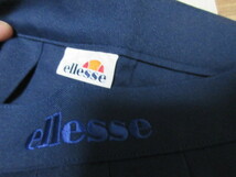 美品！ ellesse プリーツ　スコート（M)　紺　刺繍　テニス_画像3