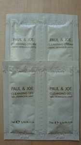 今月入手！ ポール＆ジョー　クレンジング　2種3gX4袋　クリーム/ジェル　新品・未開封・国内製造