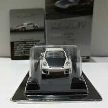 京商 1/64 PORSCHE Ⅳ 911 GT2 RS (997) 2004 ポルシェ #4 白 ホワイト ミニカー モデルカー_画像2