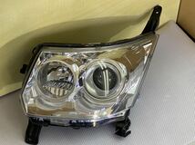 L175S後期 ムーヴカスタム 左ヘッドライト Koito 100-51990 HID#3287_画像1