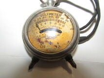 （旧家・蔵出し）（古い時代の器具・VOLTMETER）貴重・珍品_画像5