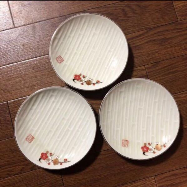 昭和レトロ 皿3枚