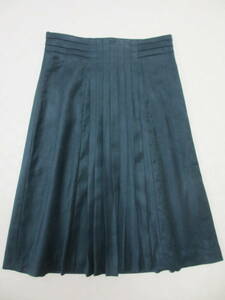 [ unused ] Ballsey *... suede style pleated skirt |36 * made in Japan 