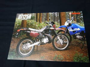 【￥500 即決】ヤマハ DT125R 　3FW型　専用カタログ 1999年 【当時もの】