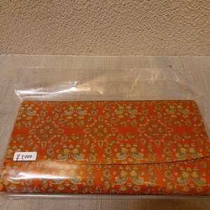 龍村美術織物 茶道具 袱紗挟 懐紙入 ⑧ 約18.5cm×10cm×2cm