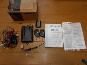 #39[ unused ] Alpine ALPINE SEC-150R car security anti-theft equipment 