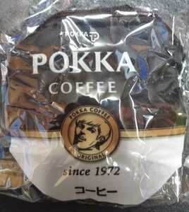 新品未開封 ポッカコーヒー ガチャ 顔缶 オリジナルポーチ 2006年