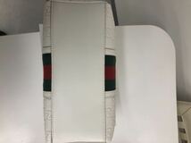 GUCCI グッチ　Riva ポーチ　箱付　新品未使用　激レア　ホワイト　限定　コラボ_画像3