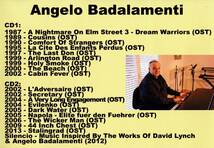 【MP3-CD】 Angelo Badalamenti アンジェロ・バダラメンティ Part-1-2 2CD 19アルバム収録_画像3