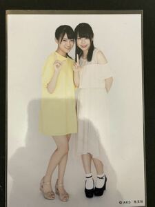 佐藤佳穂 森平莉子 AKB48 じゃんけん大会 2017 ガイドブック 特典 生写真 B-19