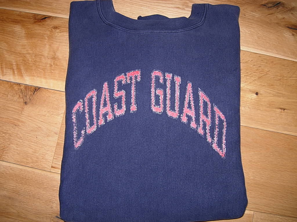 貴重 80s Champion COAST GUARD チャンピオン リバースウィーブ