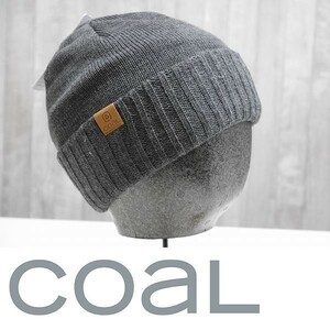 【新品:送料無料】21 COAL ROGERS ビーニー CHARCOAL コール ニット帽