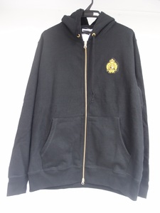 UNDEFEATED アンディフィーテッド BULLION PATCH ZIP HOODIE ジップパーカー SIZE:M 中古 メンズ ∴WF1663