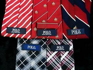 ●在庫処分セール●５本セット●№4639●ポロ【POLO】ネクタイ●