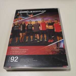 再生検査済！正規品 レスミルズ lesmills ボディパンプ 92 教習用 DVD CD ノート リーボック コナミ ダイエット ダンベル バーベル 筋トレ