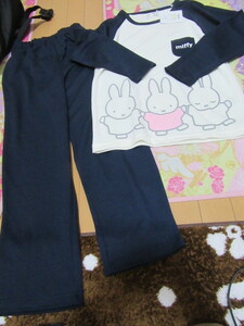 新品カイタックファミリー製miffyかわいいミッフィーちゃんMサイズ長袖パジャマ即決1650円
