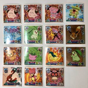 ポケモン最強シール列伝 15枚