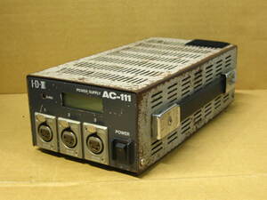 ▽IDX AC-111 3系統 210W ACアダプター 4ピンXLRコネクター 電圧表示機能付 中古 アイ・ディー・エクス I・D・X