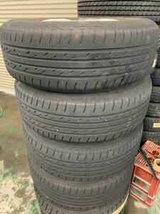 Y508 195/65R15 BRIDGESTONE ブリジストン 2015年 PCD100 4H 6J 4本セット