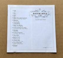 [CD] FAITH HILL / CRY　国内盤　フェイス・ヒル　クライ_画像8