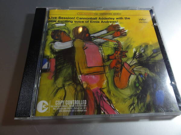 CANNONBALL ADDERLEY & ERNIE ANDREWS キャノンボールアダレイ アニー・アンドリュース LIVE SESSION