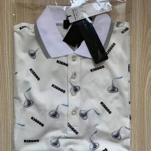 ★新品★ ダンスウィズドラゴン× ハーシーズ コラボ レディース 半袖ポロシャツ プリントポロ D2142303 サイズ3 本体価格2.4万