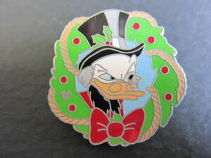 スクルージ マクダック■Uncle Scrooge■クリスマスリース■Resort Hotel Lanyard Collection■2006年■ピン