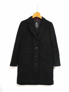 c854 LOVELESS Loveless wool coat size 36 black 10-12