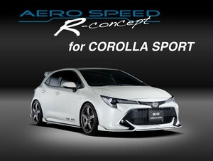 【BLITZ/ブリッツ】 AERO SPEED R-Concept リアスポイラー ABM トヨタ カローラスポーツ NRE210H,NRE214H/ZWE211H [60340]