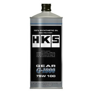 【HKS】 ギアオイル・デフオイル G-1000 100% SYNTHETIC 75W 100相当 20L [52004-AK006]