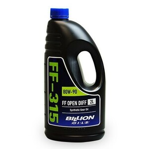 【BILLION/ビリオン】 FF/4WD OPENデフ専用 ミッションオイル 80W-90 2L [FF-315]