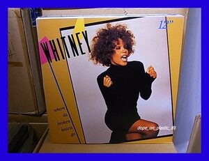 Whitney Houston / Where Do Broken Hearts Go/Arista A15L-6/5点以上で送料無料、10点以上で10%割引!!!/12'