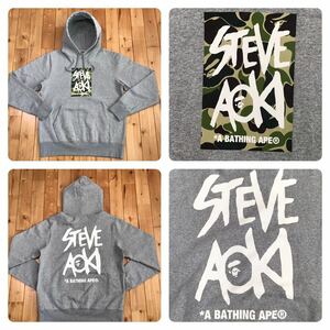 ★4店舗限定★ STEVE AOKI × BAPE PULLOVER HOODIE Lサイズ a bathing ape プルオーバー パーカー エイプ ベイプ アベイシングエイプ 迷彩