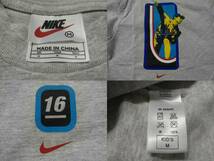 銀タグ ナイキ NIKE 野茂英雄 90's 灰 グレー Tシャツ M #16 メンズ シャツ ドジャース MLB vintage 野球 NOMO ヴィンテージ ビンテージ_画像3