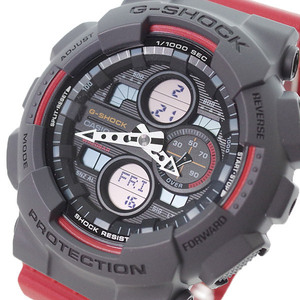   Casio CASIO наручные часы мужской GA-140-4A G амортизаторы G-SHOCK кварц черный красный 