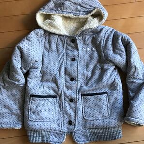 ポンポネット リバーシブルパーカー 130