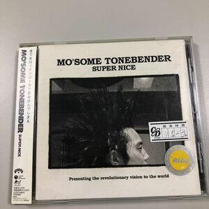 貴重です！ MO'SOME TONEBENDER CD SUPER NICE　【20-12A】