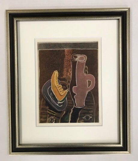 【特価】 ≪ ジョルジュ ブラック ≫ エリオグラヴュール 1945年 LA TRANCHE DE POTIRON GEORGES BRAQUE