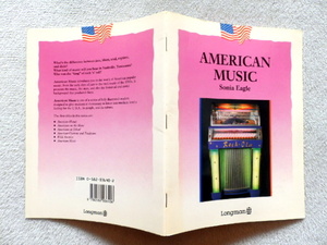 ..　AMERICAN MUSIC : by Sonia Eagle (ジャズとロックの歴史と社会背景) ほぼ美品