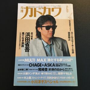 月刊カドカワ 1993年 6月号 浜田省吾の画像1