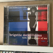 Brigette McWilliams「take advantage of me」 ＊USシカゴ出身の女性R&Bシンガーのデビューアルバム_画像1