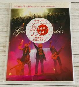 ゴールデンボンバー　oh!金爆ピック～愛の聖火リレー～ツアーパンフレット　鬼龍院翔喜矢武豊歌広場淳ダルビッシュ研二