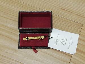 [ unused ]TAKEO KIKUCHI Takeo Kikuchi necktie pin Gold supercar car race 